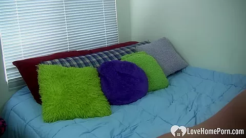 Chubby MILF hitting her pussy with fingers