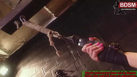Skinny german slave girl get punishment in police station