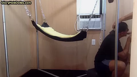 Gloryhole nympho gay penetrated in anal hole by huge dick