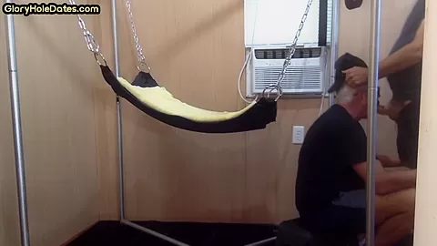 Gloryhole nympho gay penetrated in anal hole by huge dick