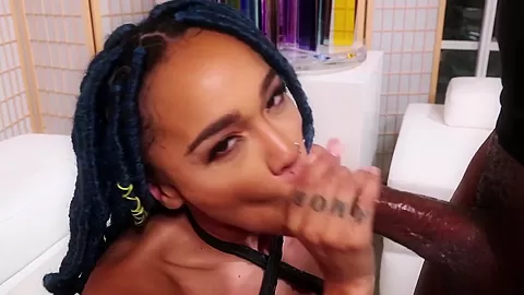 All Black Big Naturals - Hustler