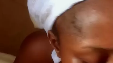 Real Africans - POV CellPhone Footage Gonzo Blowjob in Public Bathroom