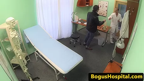 Real euro patient pussyfucked by doctor