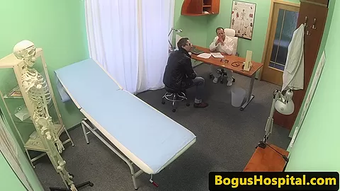 Real euro patient pussyfucked by doctor