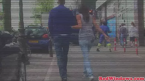 Petite dutch prostitute pussypounded by tourist