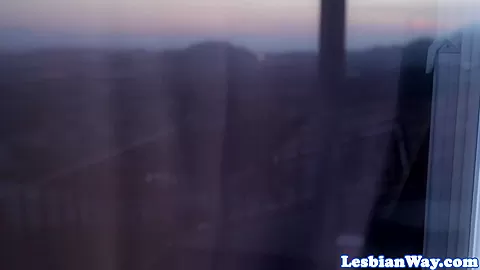 Lesbian babe pussylicking before scissoring