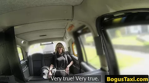 Busty brit taxi milf fucked through sluthatch