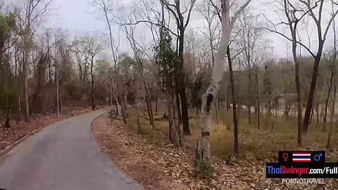 Asian amateur girlfriend sucks and fucks on camera after sight seeing