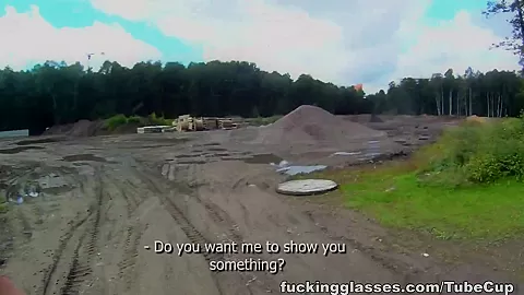 Fucked on a construction site