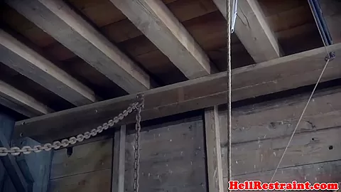 Bondage submissive anal toyed by sexmachine