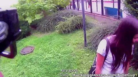 Fucked for cash near the bus stop