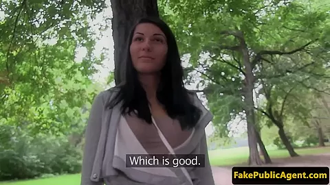 Pickup european amateur sucks cock outdoors