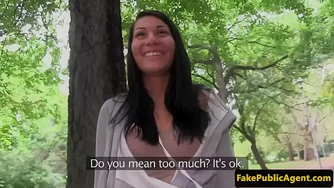 Pickup european amateur sucks cock outdoors