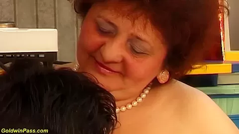 chubby grandma fucked by toyboy