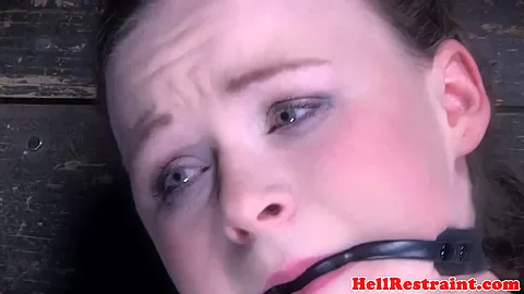 Breastbonded babe punished harshly by maledom