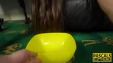 Kinky amateur throating dick