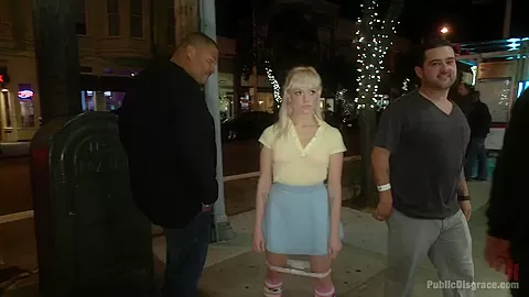 Innocent girl next door defiled in public
