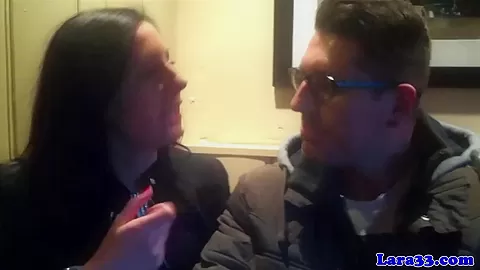 Glam mature suck cock after picking up bloke