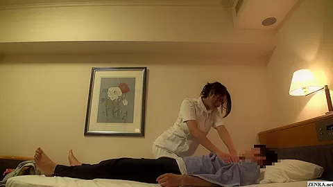 Japanese hotel massage naked eating out hairy pussy