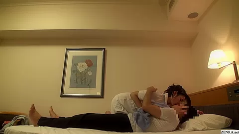 Japanese hotel massage naked eating out hairy pussy