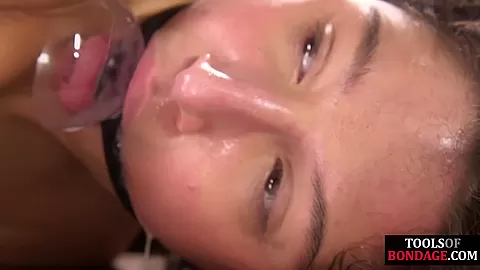 Weird BDSM slut trapped and fucked by hardcore lover