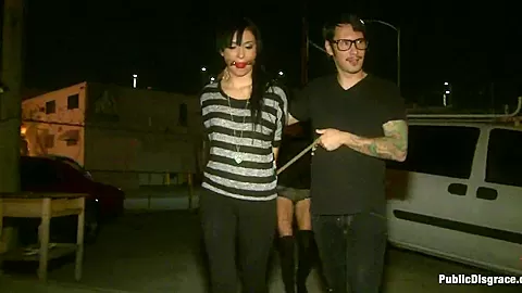 Brand New Model Gets the full Public Disgrace Experience ASS ALERT
