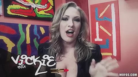 Slutty student 18+ of art university seduces her black model