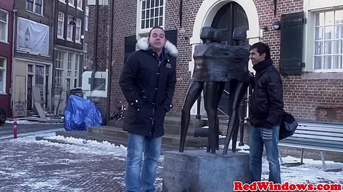 Dutch prostitute cummed on in holland