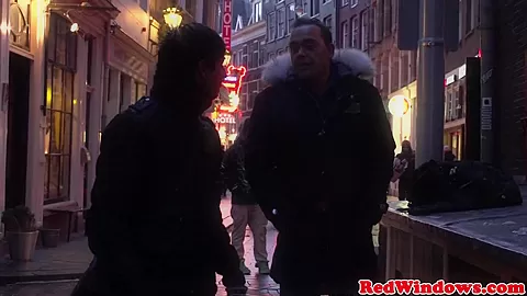 Dutch prostitute cummed on in holland