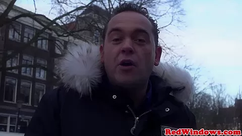 Dutch prostitute cummed on in holland