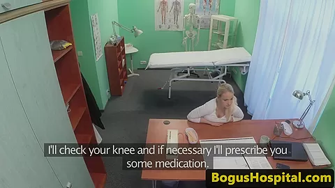 Czech amateur patient railed by the doctor
