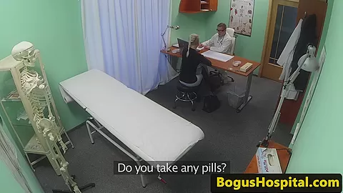 Czech patient riding doctors dick