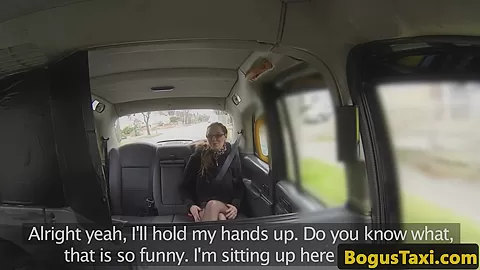 Squirting american taxi milf fucked by cabbie