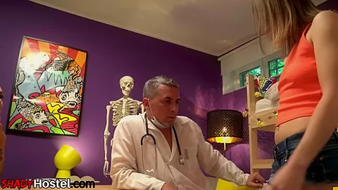 Busty babe n smalltits teen 18+ ***fucked by perv doctor