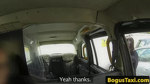 British taxi amateur rimming arse to pay fare