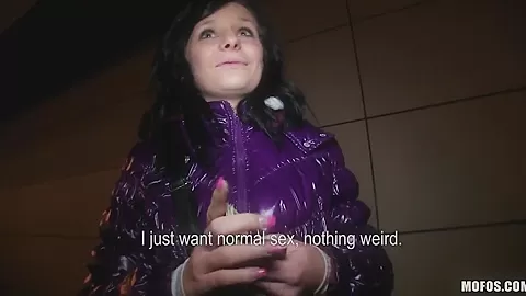 Czech Maja likes to suck dicks for green dollars