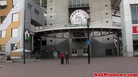 Alternative dutch prostitute gets pussynailed