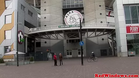 Alternative dutch prostitute gets pussynailed