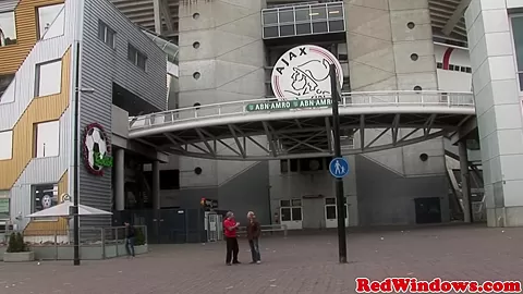 Alternative dutch prostitute gets pussynailed