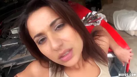 The big dick teases Gigi to make her more horny and she smacks it