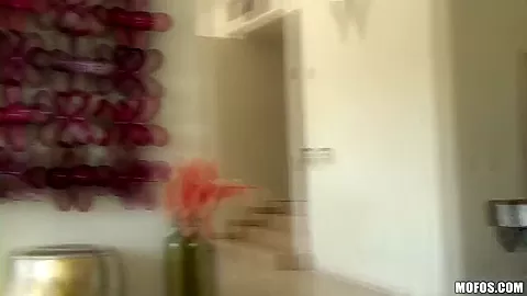 A beautiful and sexy blonde suck a big and attractive dick