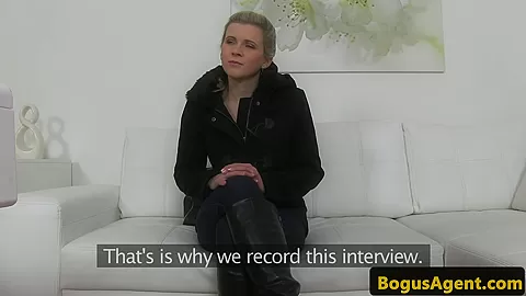 Casted euro amateur doggystyled for audition