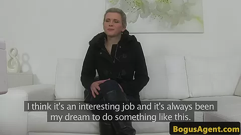 Casted euro amateur doggystyled for audition
