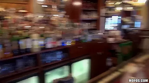 A barmaid teaches you how to fuck her