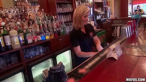 A barmaid teaches you how to fuck her
