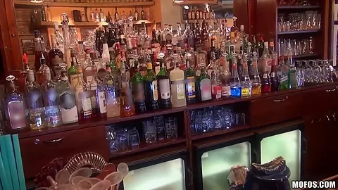 A barmaid teaches you how to fuck her