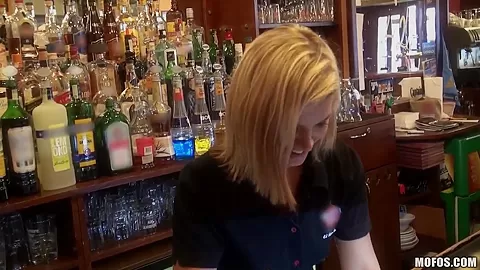 A barmaid teaches you how to fuck her