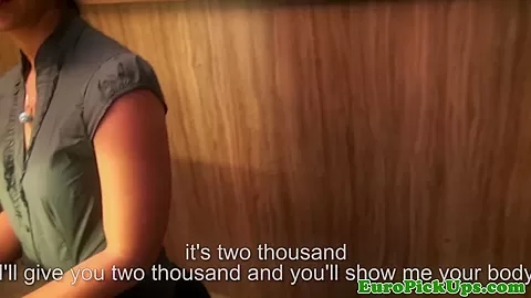 European amateur assfucked at restaurant