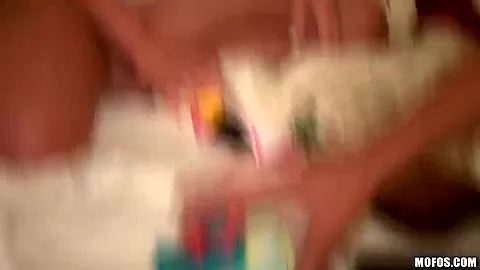 Naughty teen 18+ whores gagged with cocks during orgy!