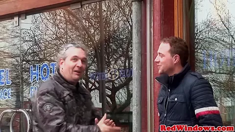 Pussynailed dutch prostitute spoiling tourist